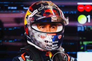 Sergio Perez a bordo della Red Bull