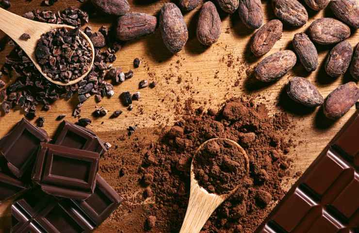 cioccolato in varie forme