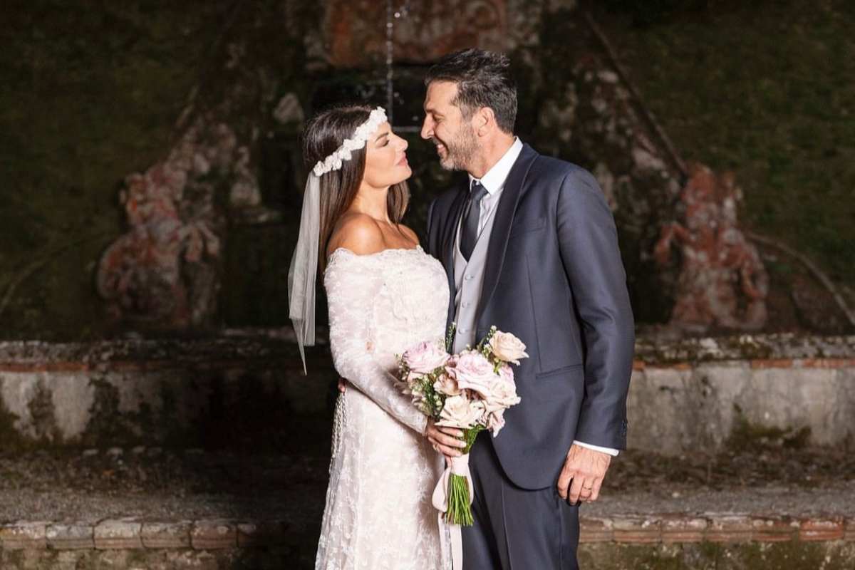 Ilaria D'Amico e Gianluigi Buffon