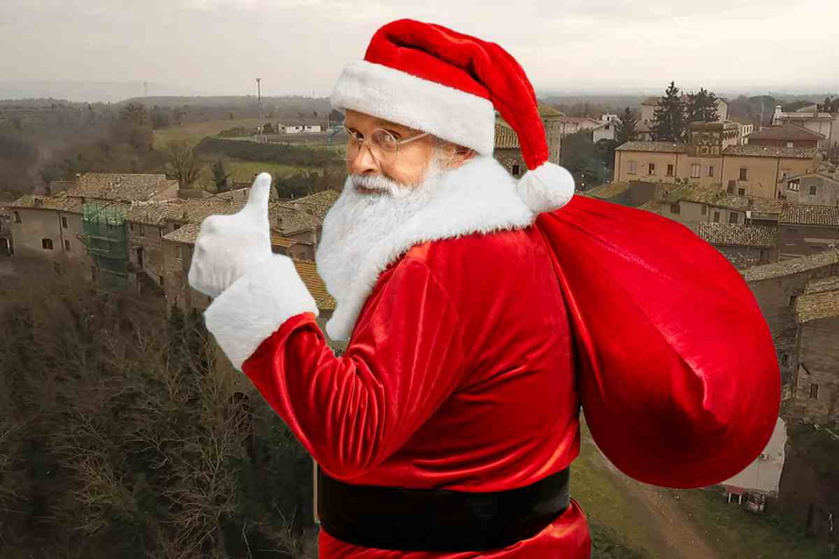 Babbo Natale villaggio Graffignano