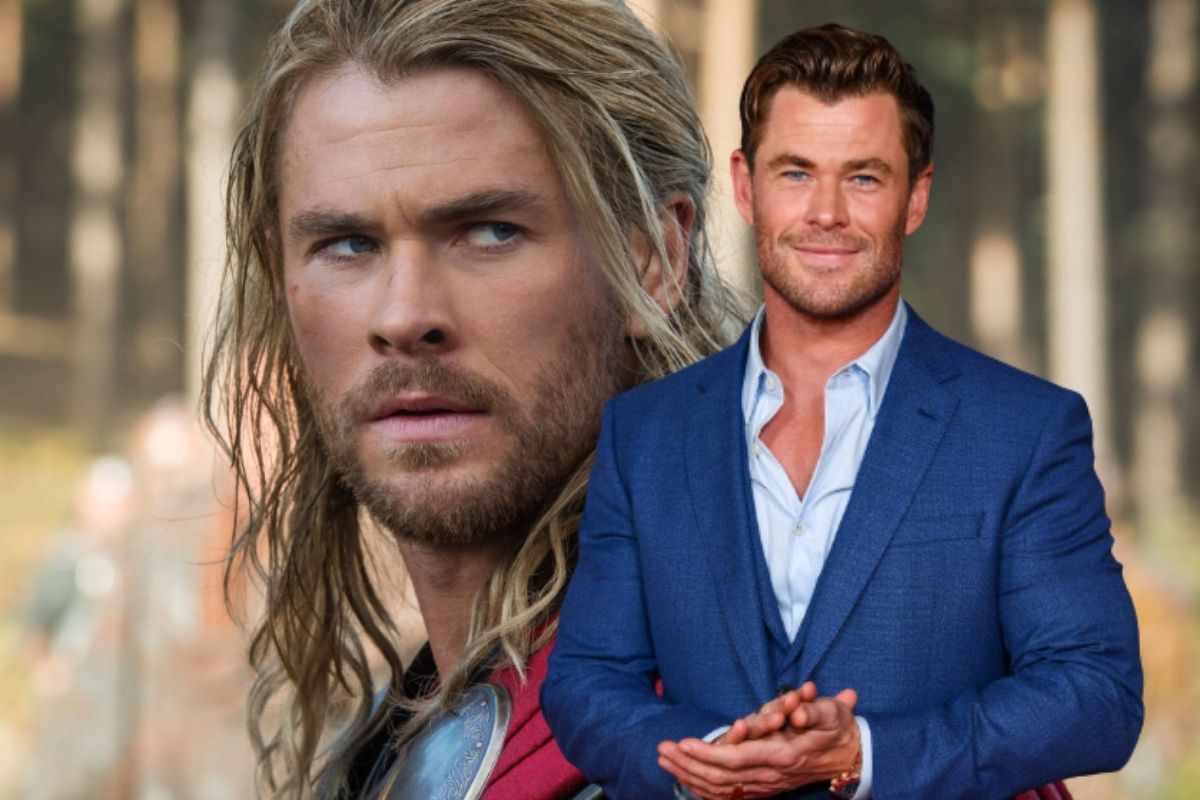 L'attore del film Thor Chris Hemsworth