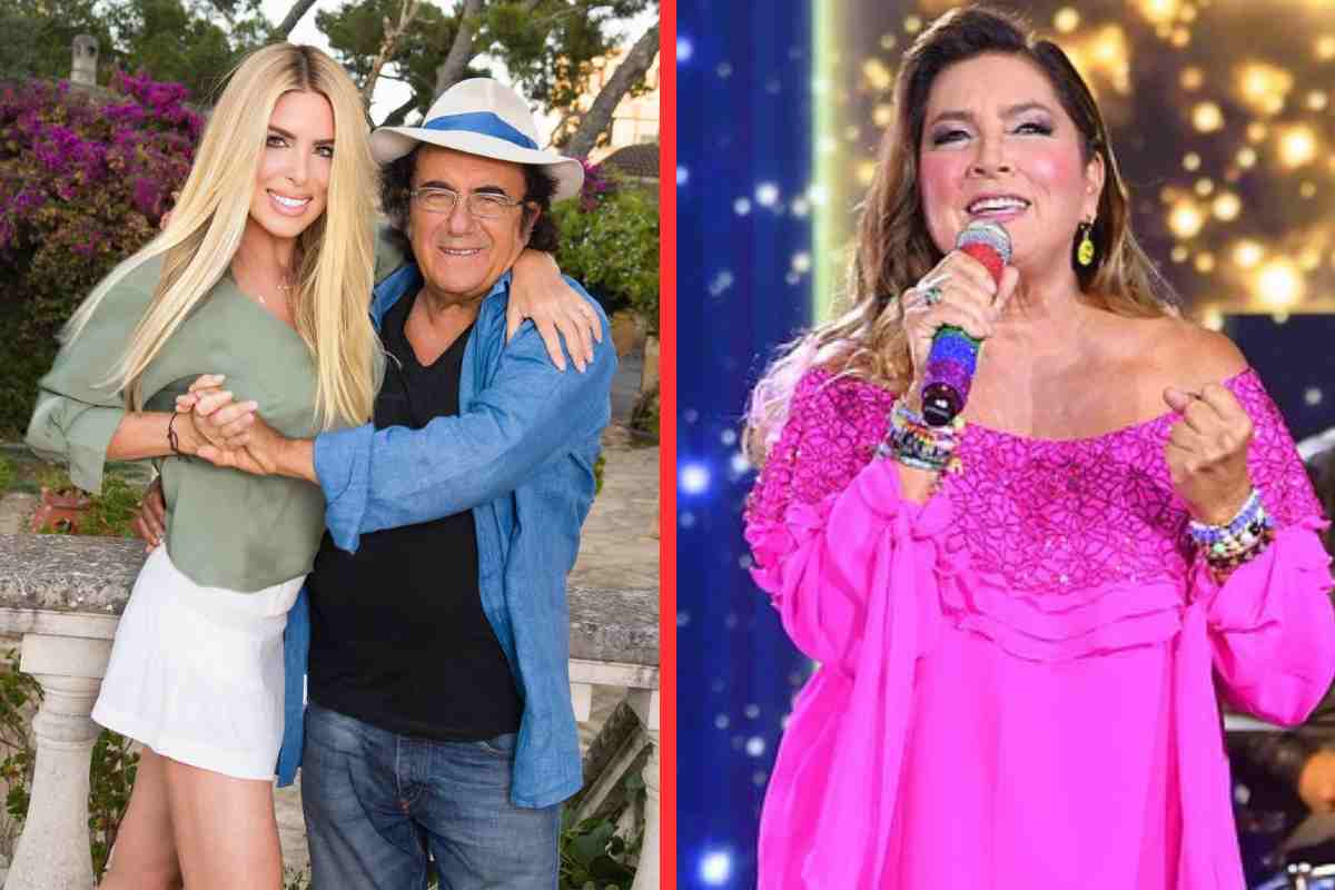 Loredana Lecciso con Al Bano e Romina Power