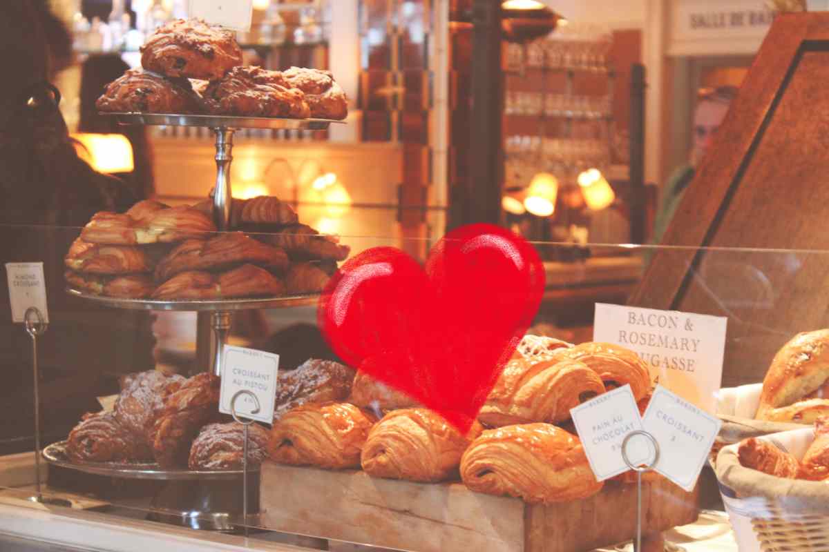 Dei dolci in pasticceria