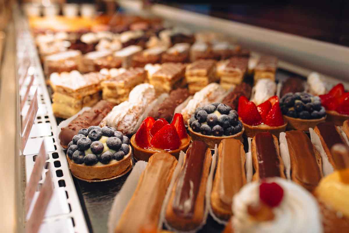 Vetrina di una pasticceria