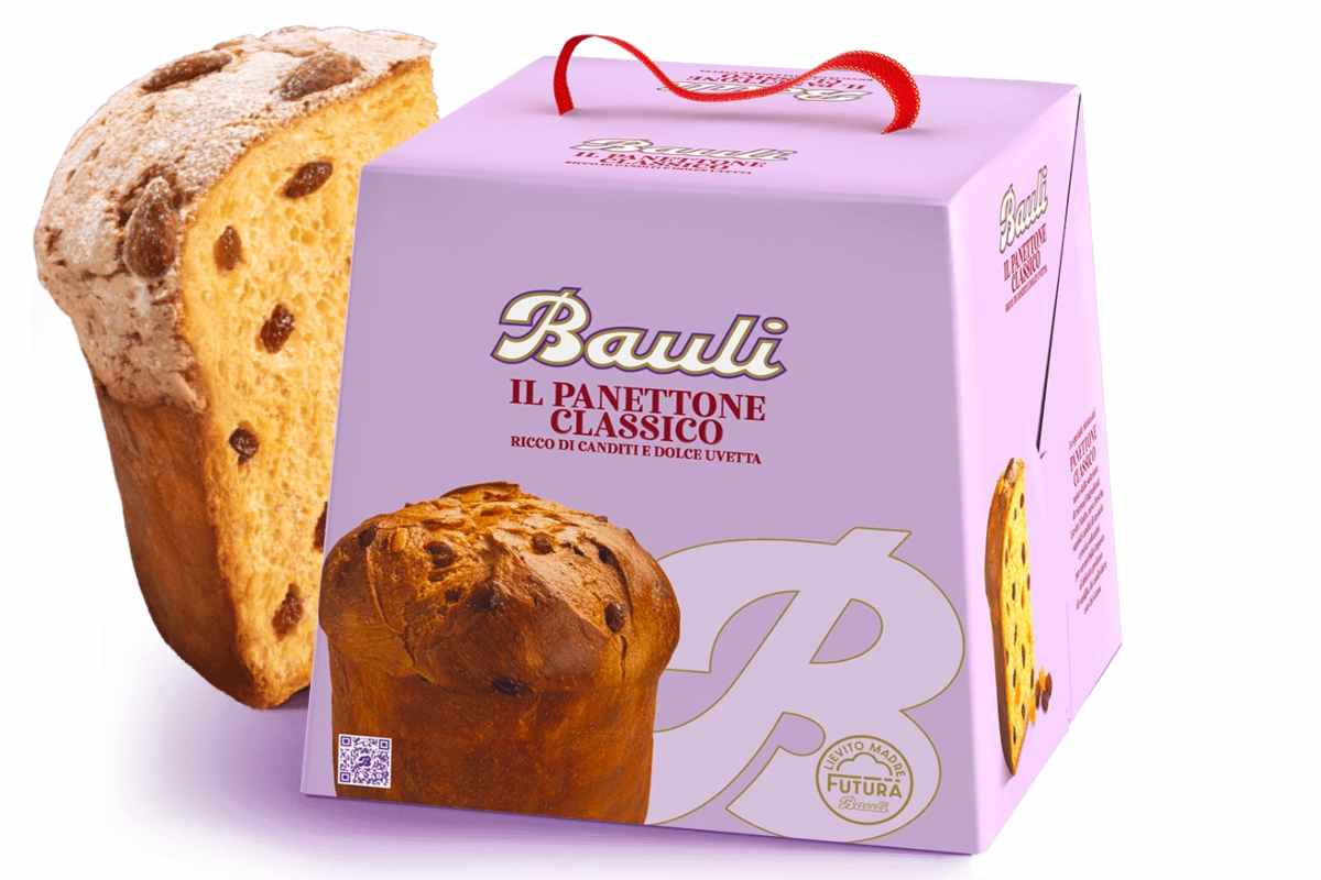 Il panettone Bauli