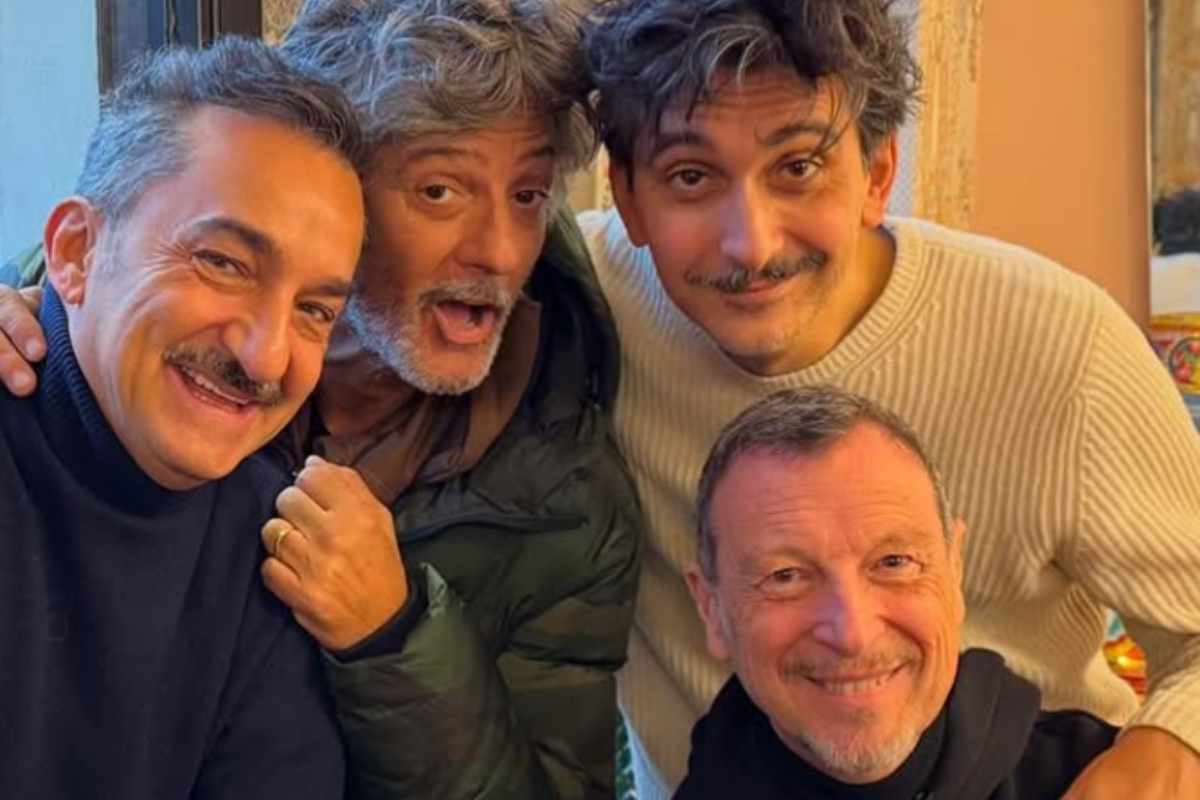 Amadeus e Fiorello, che quartetto in tv