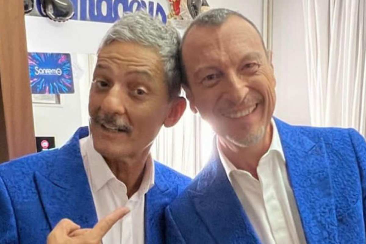 Amadeus di nuovo in tv con Fiorello